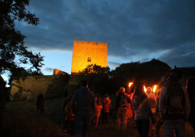 Visite nocturne du village médiéval