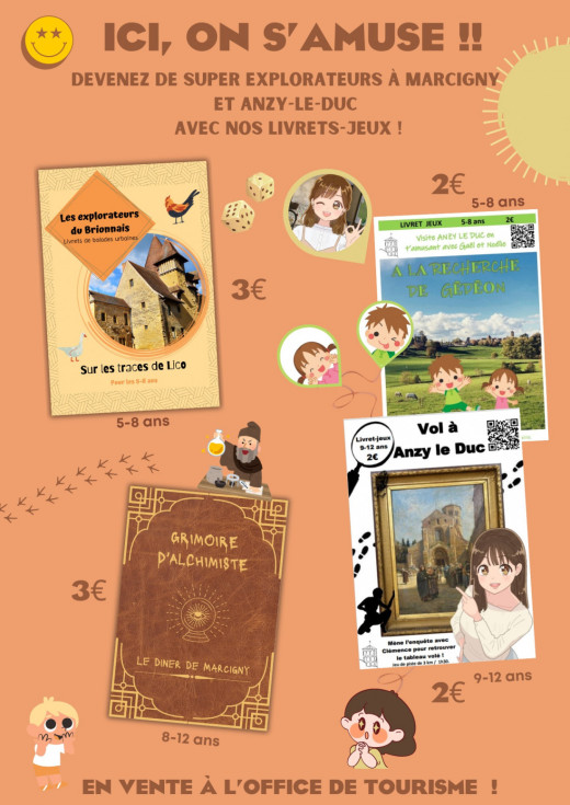 Affiche livrets jeux affiche paysage a3