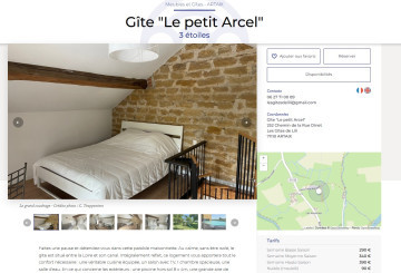 Capture decran gite le petit arcel