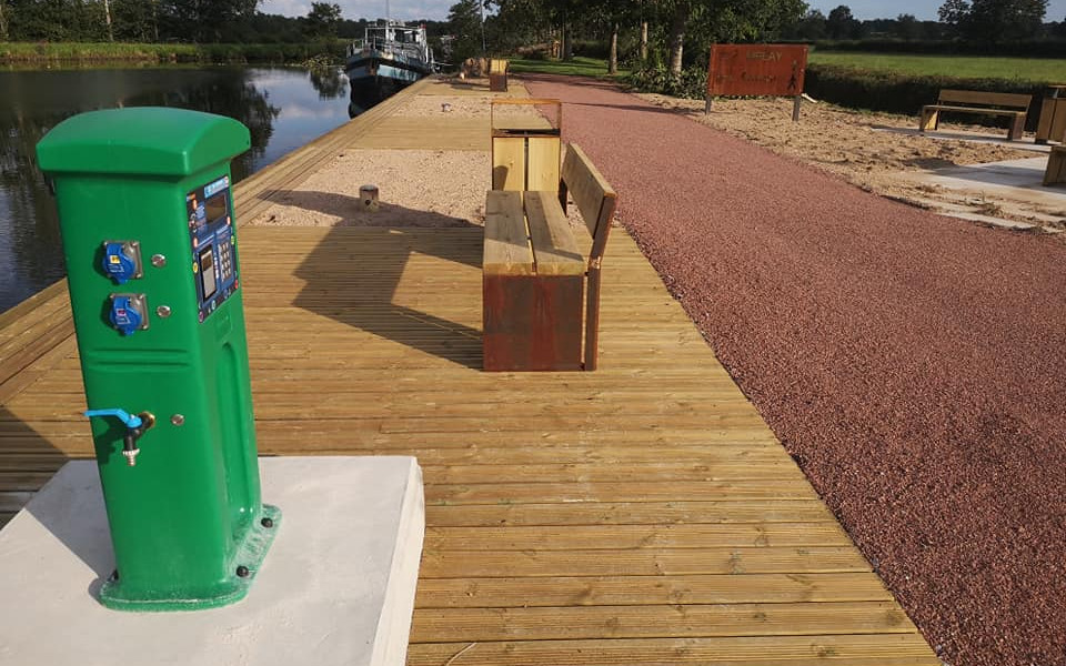 Aire de service pour les campings-cars - Photo Credits : Commune de MELAY