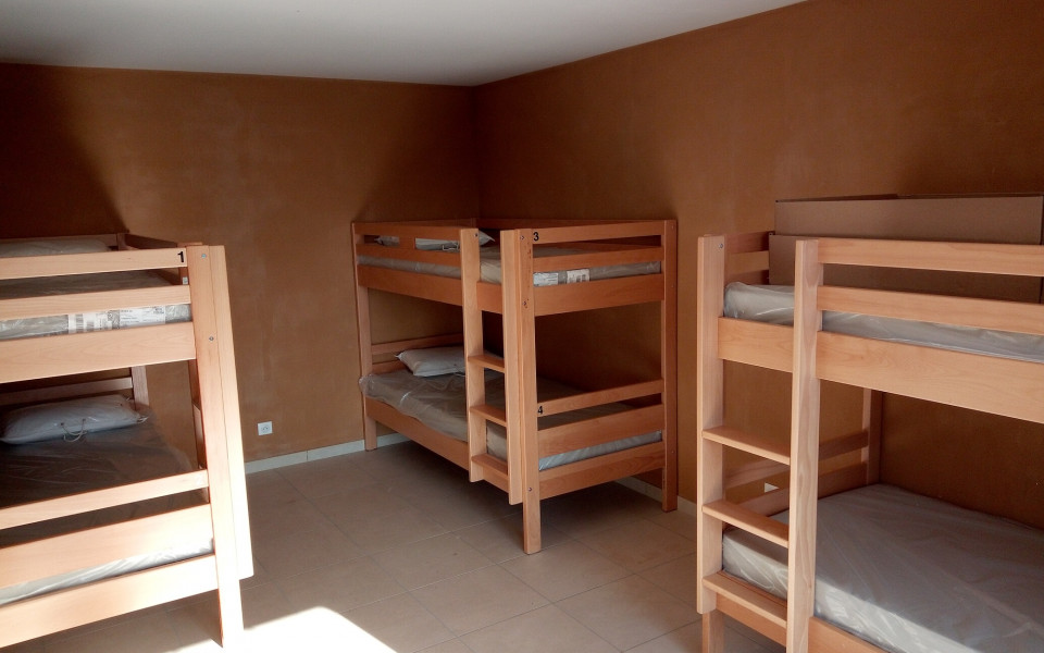 Dortoir 6 personnes rez de chaussée - Crédits photo : BULTEZ Serge
