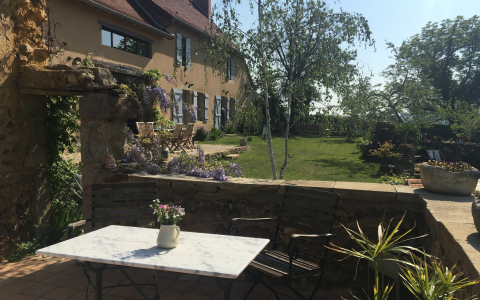 Petite terrasse pour le petit déjeuner - Crédits photo : TREMEA Nadine