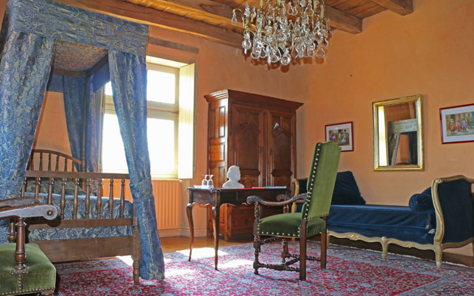 Chambre double - Crédits photo : Le Manoir de Malfarat/Jean-Jacques Veau