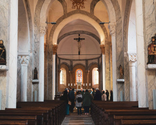 Visite nocturne de l'église de Varenne-l'Arconce