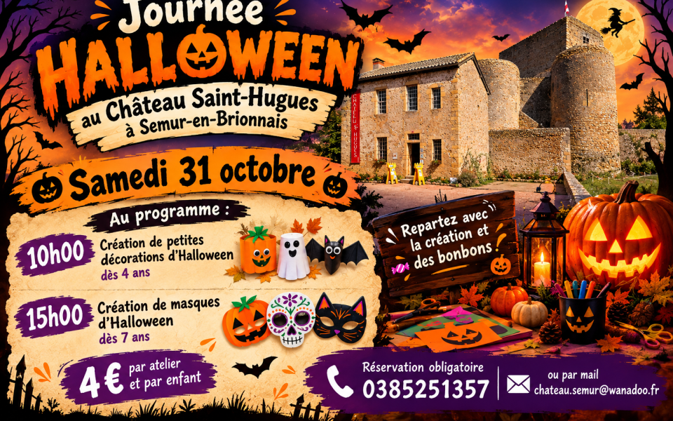 Affiche Journée Halloween - Crédits photo : LEFKOUNE Alicia