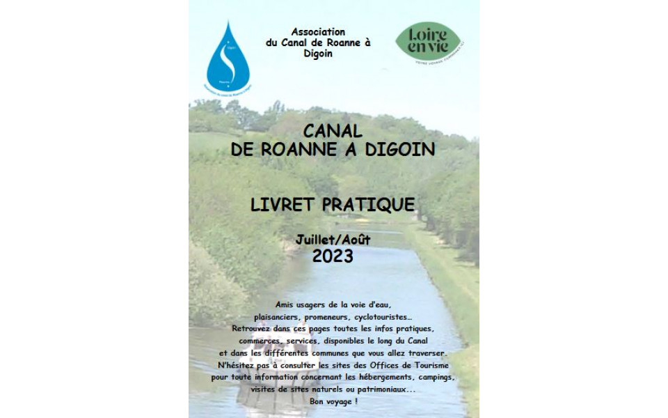Canal de Roanne à Digoin - livret pratique - Photo Credits : Association Canal de Roanne à Digoin
