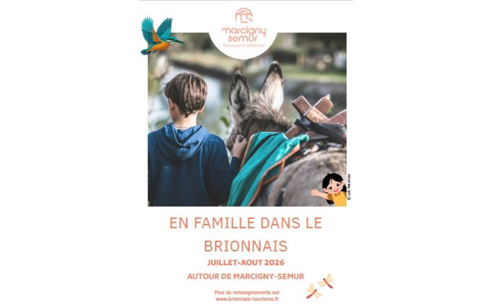 en famille dans le Brionnais couverture - Crédits photo : OT Marcigny-Semur